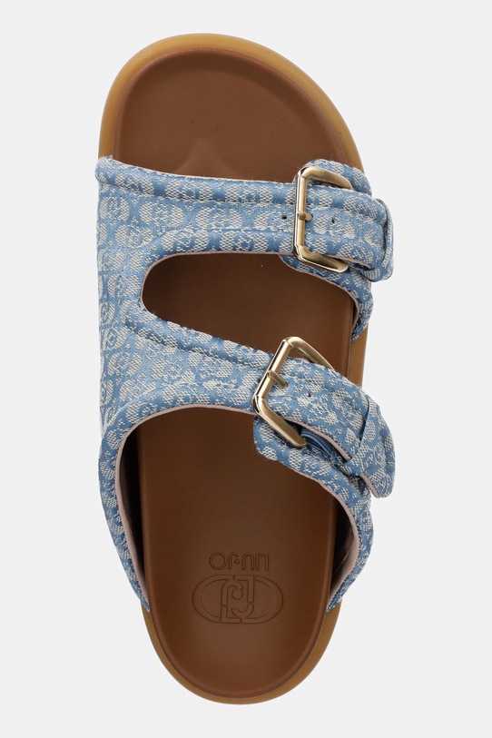 Šľapky Liu Jo LOREN 09 modrá SA5127TX43900737