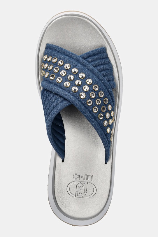 Liu Jo papuci DREAMY SANDAL 05 bleumarin BA5091TX474S3206