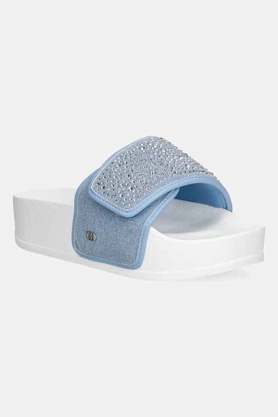 Pantofle Liu Jo MYKONOS 04 platforma modrá BA5099TX47400737