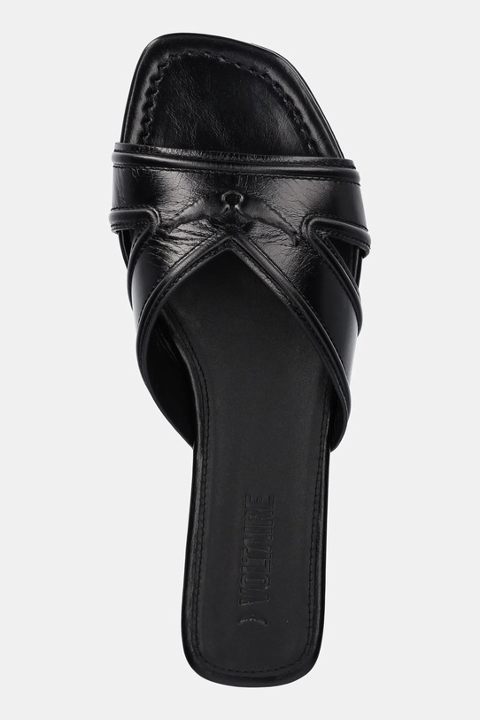 Кожаные шлепанцы ZADIG&VOLTAIRE Azora чёрный SWCT02012