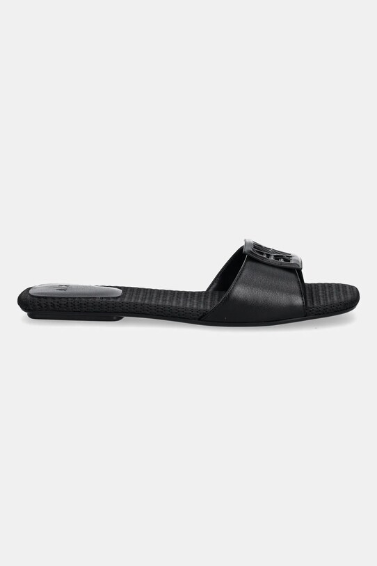 Armani Exchange papucs XDP055.XV921.00002 fekete SS25