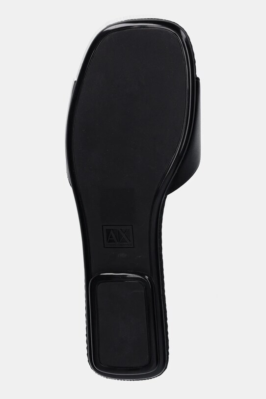 Armani Exchange papucs XDP055.XV921.00002 fekete