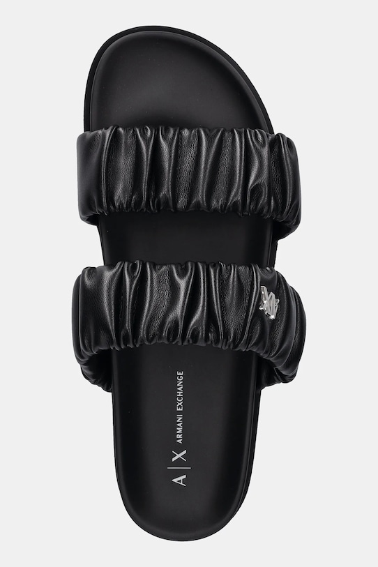 Шльопанці Armani Exchange чорний XDP062.XV926.00002