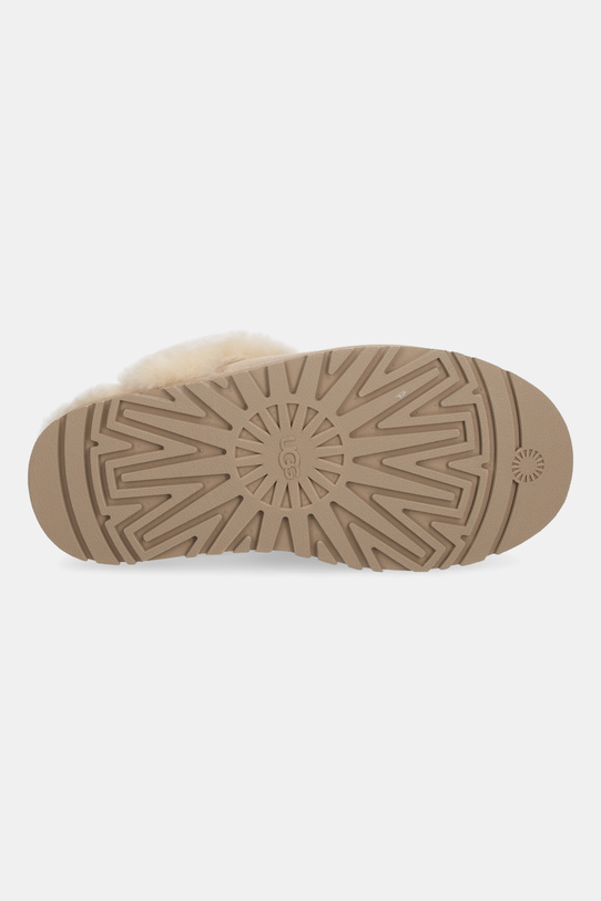 Замшевые тапочки UGG Disquette 1122550.SAN бежевый