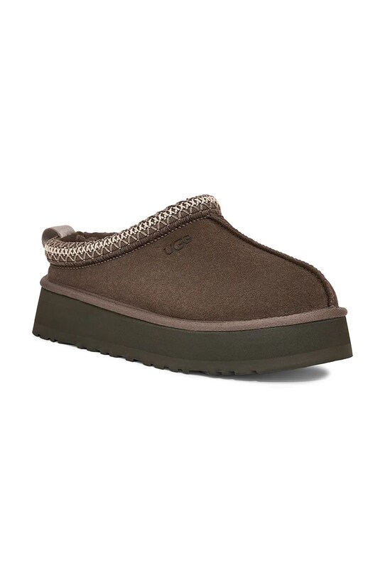 UGG papuci din piele întoarsă Tazz 1122553.MLSS maro SS25