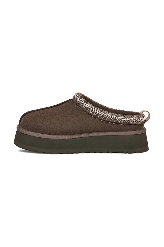 UGG kapcie zamszowe Tazz brązowy 1122553.MLSS