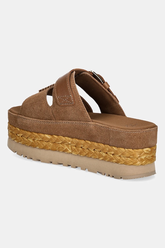 Cipők UGG bőr papucs Aubrey Slide 1167451.CHE barna