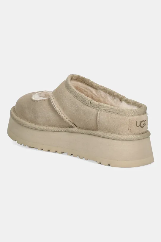 Obuwie UGG kapcie zamszowe Bea Mary Jane 1167612.MDSD beżowy