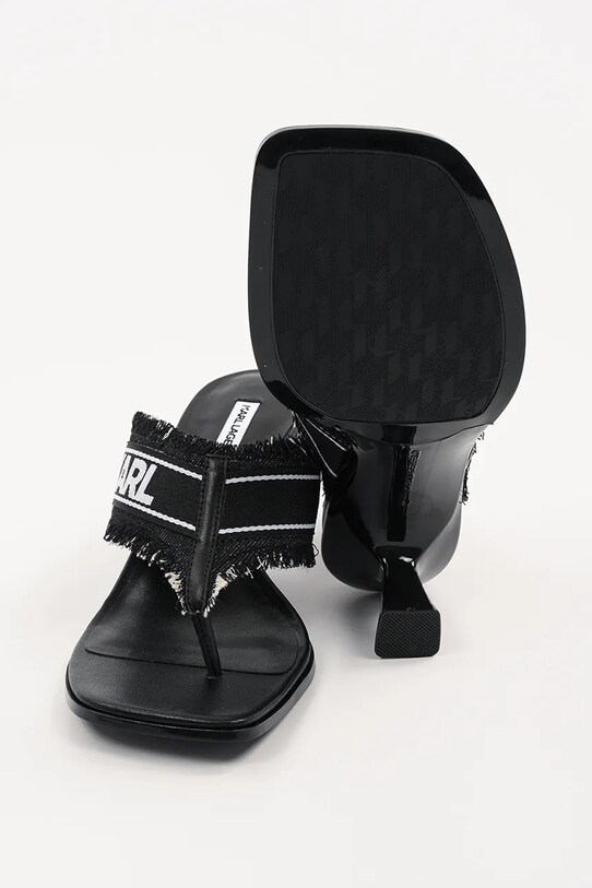 Karl Lagerfeld papuci PANACHE II KL30104.D00 negru