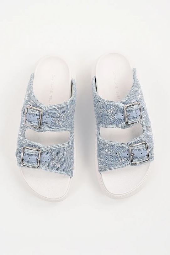 Шлепанцы Karl Lagerfeld KAPRI SLIDE голубой KL62505A.DAB