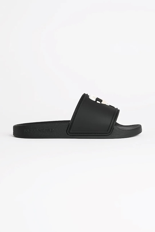Karl Lagerfeld papuci KONDO 2.0 sintetic negru KL80905A.V00