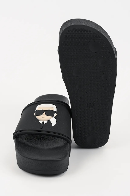 Karl Lagerfeld klapki KONDO MAXI KL80805A.V00 czarny