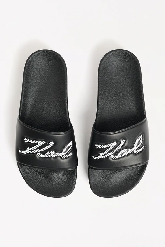Karl Lagerfeld papuci KONDO MAXI negru KL80872.V00
