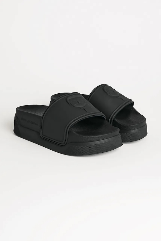 Karl Lagerfeld klapki KONDOMINIUM KL88819.V00 czarny SS25