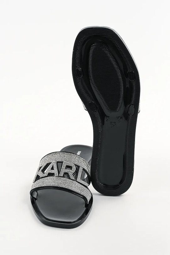 Παντόφλες Karl Lagerfeld JELLY III KL80005S.V0S μαύρο