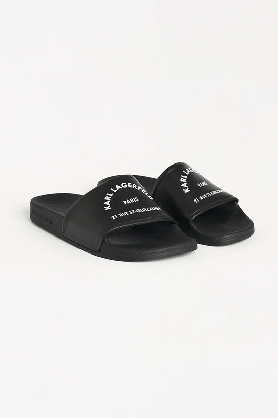 Karl Lagerfeld klapki KONDO 2.0 KL80908A.V00 czarny SS25