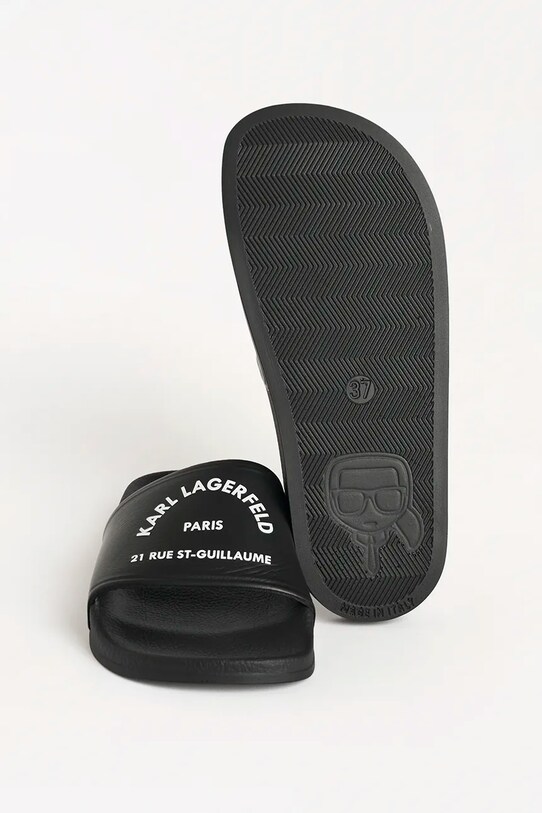 Karl Lagerfeld klapki KONDO 2.0 KL80908A.V00 czarny