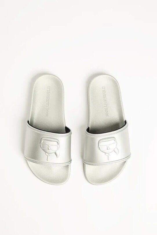 Шльопанці Karl Lagerfeld KONDO 2.0 срібний KL80919M.VSL