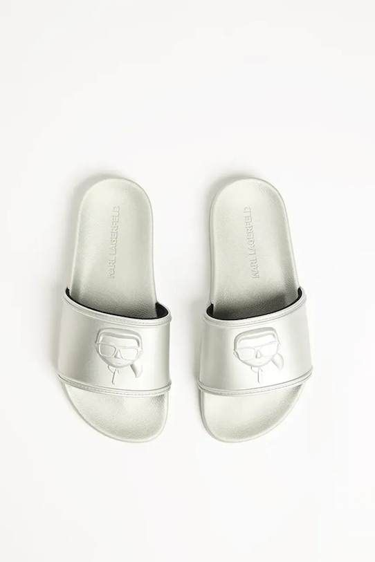 Шлепанцы Karl Lagerfeld KONDO 2.0 серебрянный KL80919M.VSL