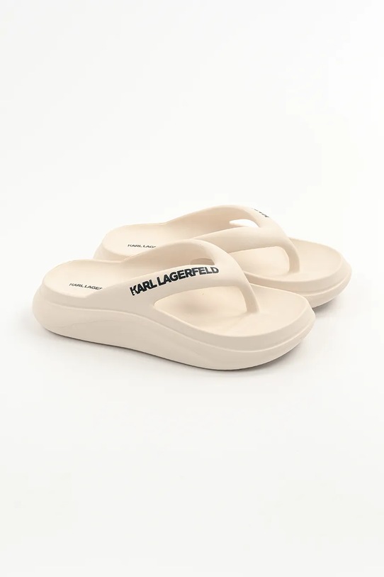 Karl Lagerfeld japonki SKOONA II KL85025.VT1 beżowy SS25