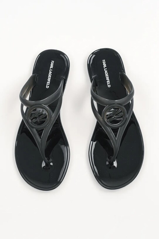 Джапанки Karl Lagerfeld JELLY THONG черен KL80007A.V00