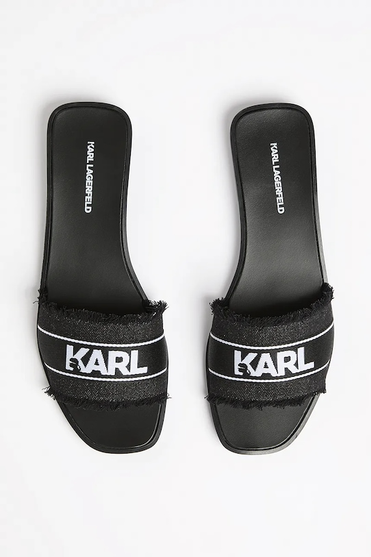 Шльопанці Karl Lagerfeld SKOOT II чорний KL80411.900