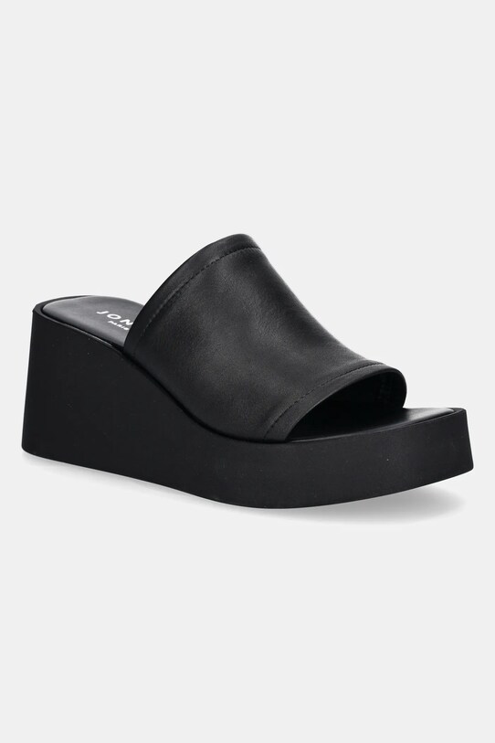 Jonak slapi de piele EUGENE coturn negru 3600041