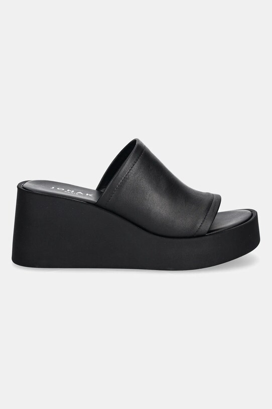 Jonak slapi de piele EUGENE 3600041 negru SS25