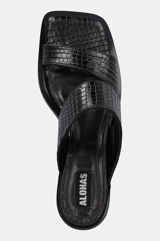Alohas infradito in pelle Gabin Alli nero S100764.01