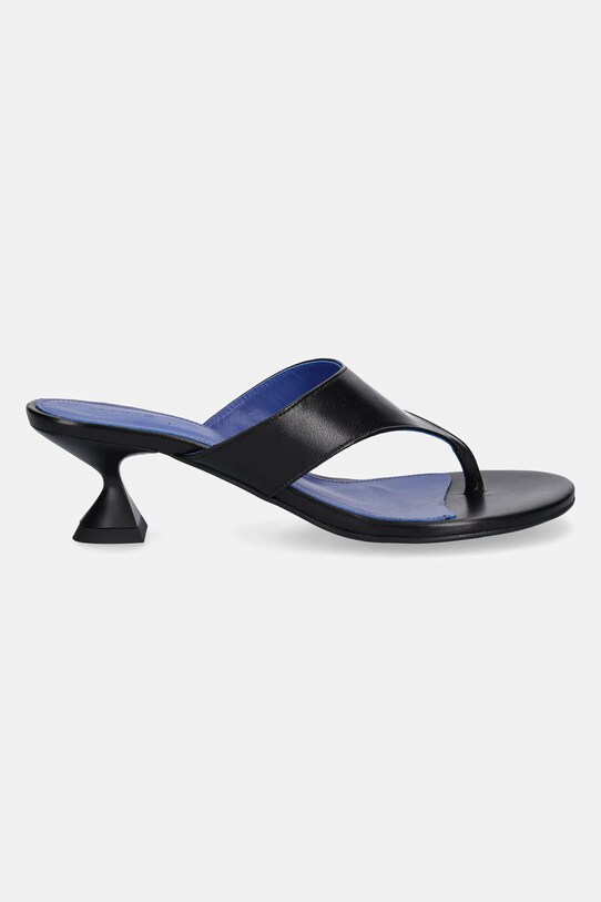 Alohas klapki skórzane Tess S100643.01 czarny SS25