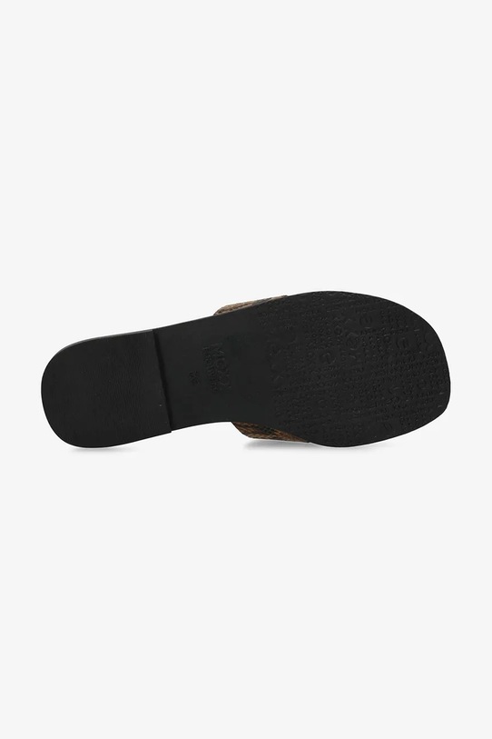 Δερμάτινες παντόφλες Mexx RAISSA PARROT MI001606251W καφέ
