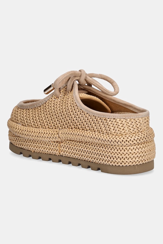 Взуття Шльопанці Naked Wolfe Blizzard Blizzard.Weave.Rafia бежевий