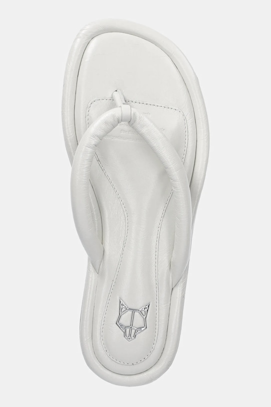 Naked Wolfe bőr flip-flop Grenada fehér Grenada.White.Leather