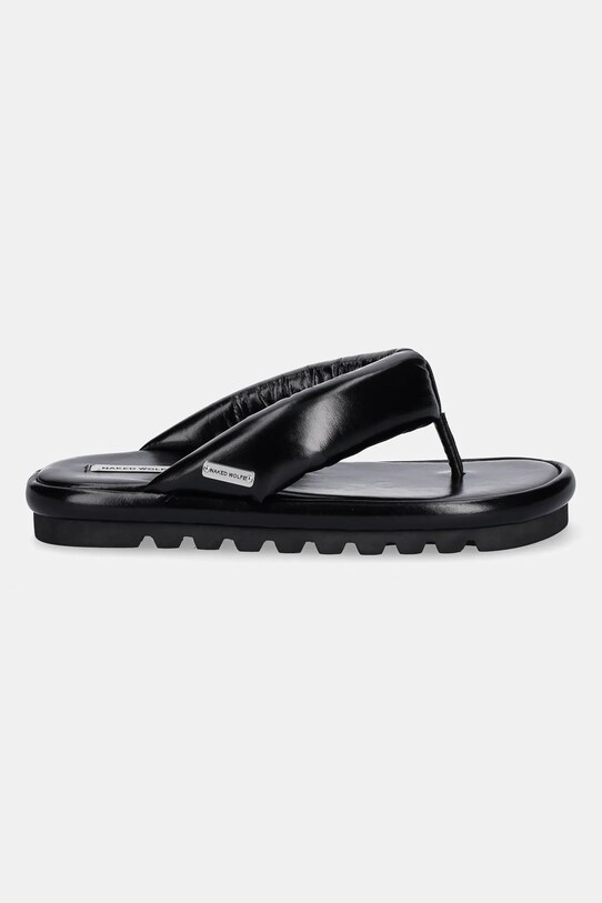 Naked Wolfe slapi de piele Hilary Hilary.Black.Leather negru SS25