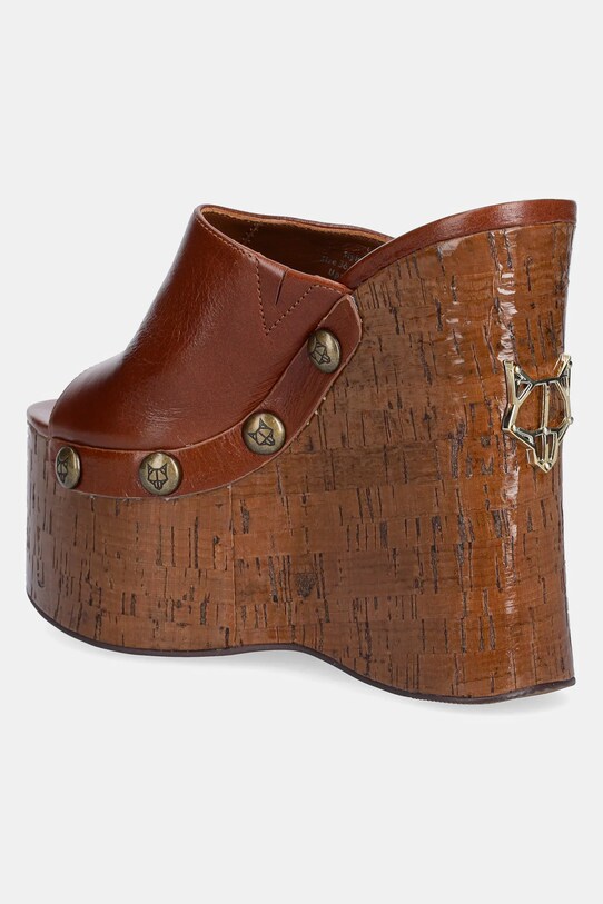 Scarpe Naked Wolfe scarpe da cowboy Tulip Tulip.Tan marrone