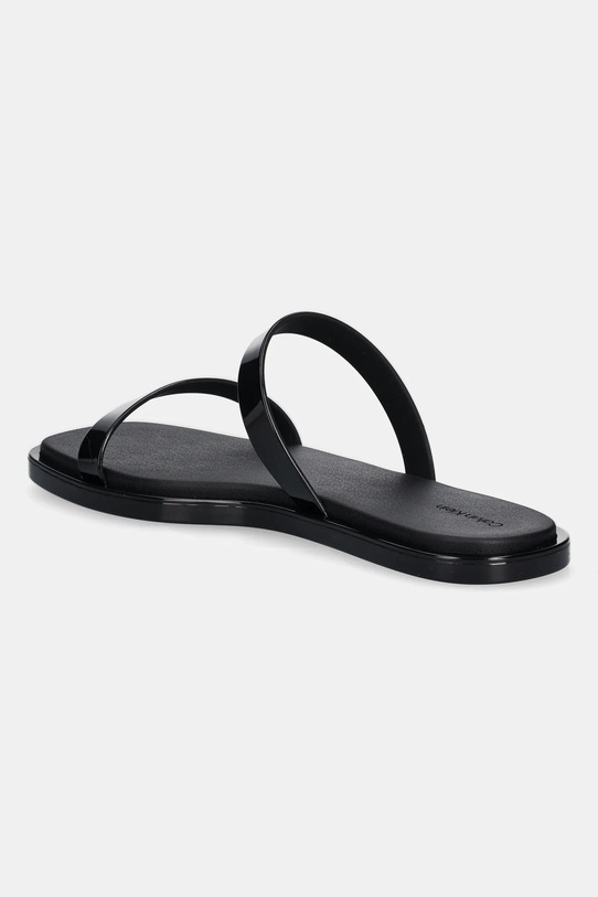 Obuwie Calvin Klein klapki DOUBLE BAR SLIDE - JELLY HW0HW02417 czarny