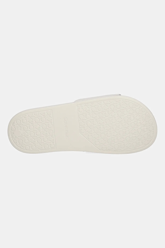 Pantofle Calvin Klein POOL SLIDE - JACQ HW0HW02420 béžová