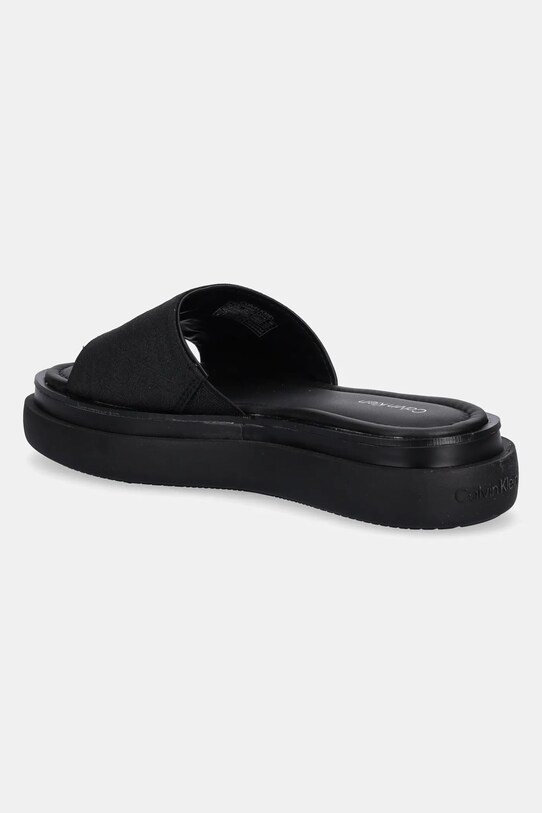 Παπούτσια Παντόφλες Calvin Klein FLATFORM SLIDE - JACQ HW0HW02461 μαύρο
