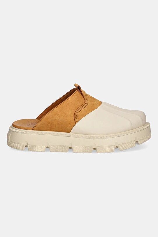 Шкіряні шльопанці Sorel REIN CB CLOG 2113131165 бежевий SS25