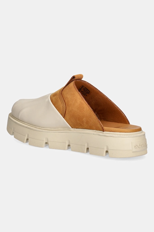 Обувь Кожаные шлепанцы Sorel REIN CB CLOG 2113131165 бежевый