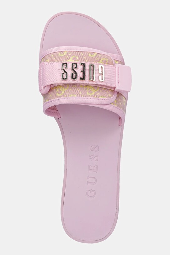 Šľapky Guess ELYZE4 ružová FLJELY.FAL19.PINK