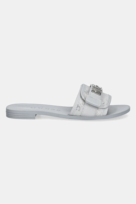 Шльопанці Guess ELYZE4 FLJELY.LEL19.SILVE сірий SS25