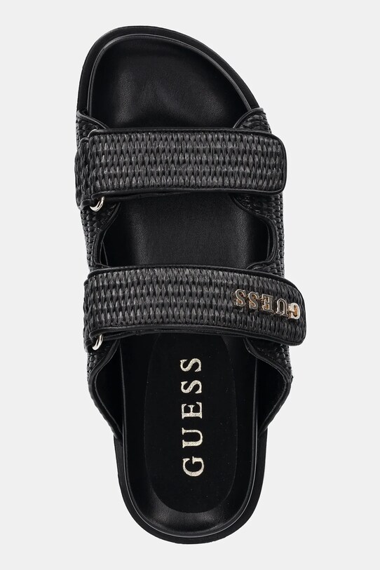 Παντόφλες Guess FADELIZE μαύρο FLJFDE.FAP19.BLACK