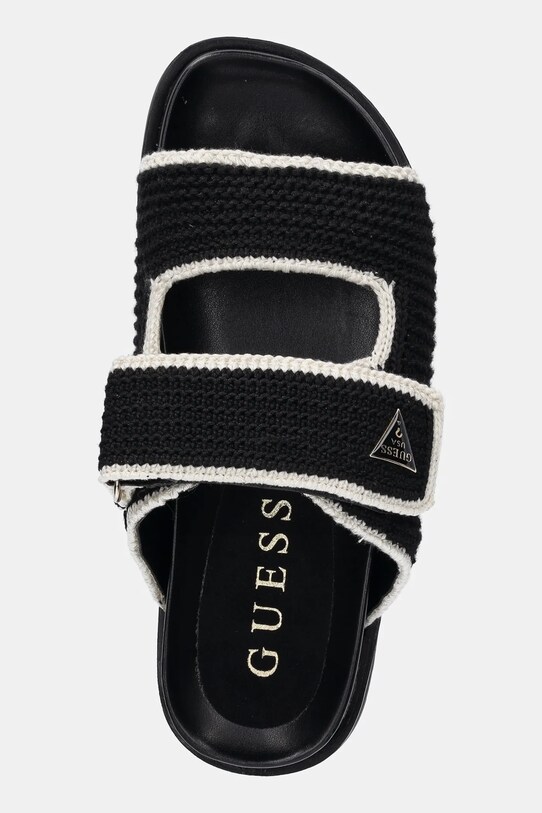 Guess klapki FADENNA czarny FLJFDN.FAB19.BLKCR