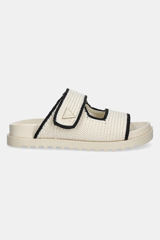 Guess klapki FADENNA FLJFDN.FAB19.CREAM beżowy SS25