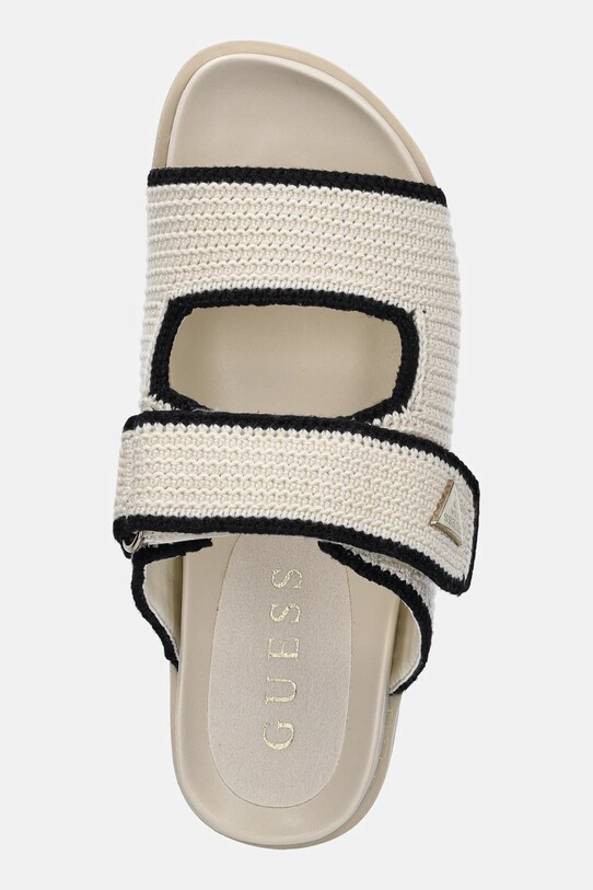 Pantofle Guess FADENNA béžová FLJFDN.FAB19.CREAM