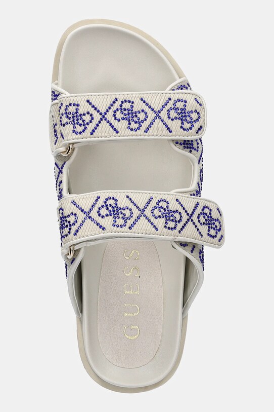 Παντόφλες Guess FADELIZA μπεζ FLJFDZ.FAB19.CREAM