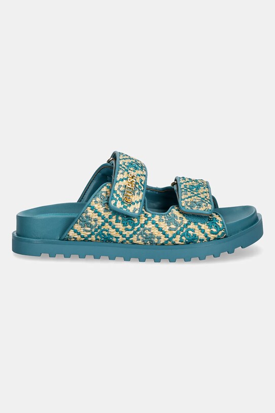 Guess papuci FADELIZZ FLJFZZ.FAB19.TEAL turcoaz SS25