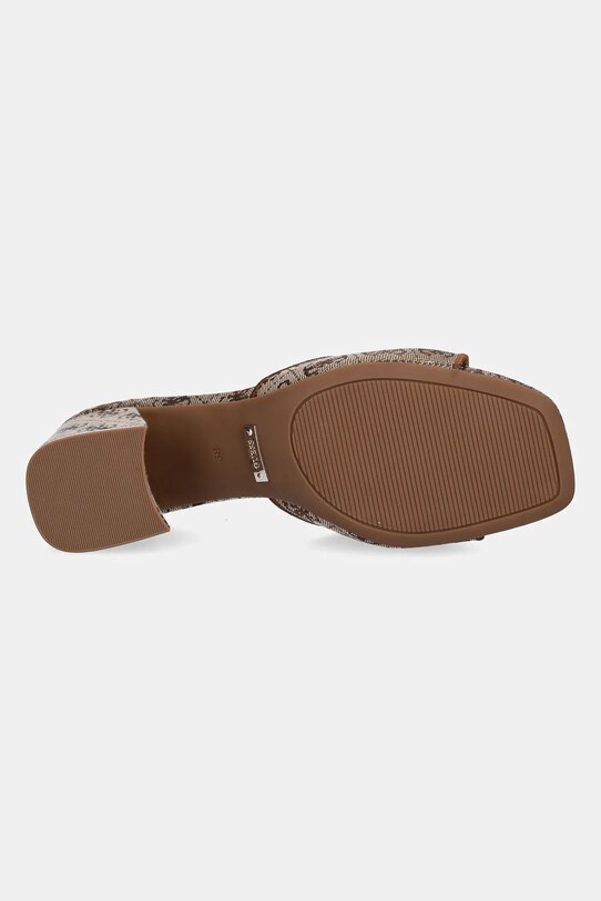 Šľapky Guess GALSEE FLJGEE.FAL03.BEIBR hnedá