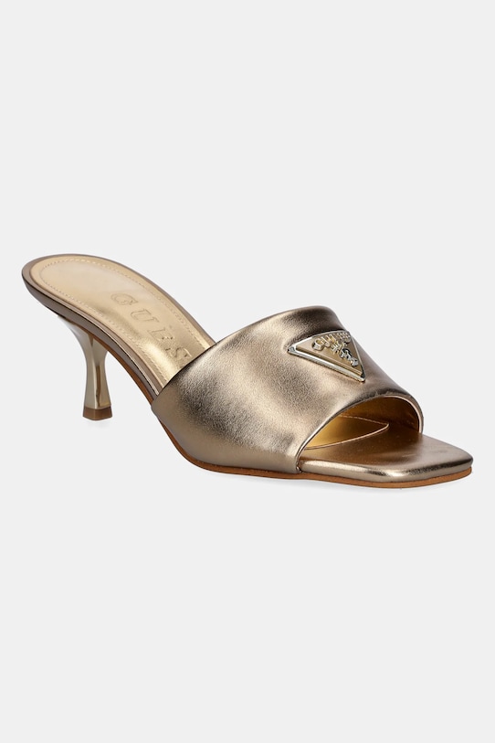 Pantofle Guess LUSINE jehličkový zlatá FLJLUS.LEL03.BRONZ